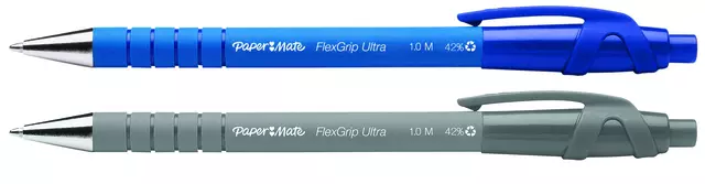 Een Balpen Paper Mate Flexgrip Ultra assorti medium 36st display koop je bij Den Otter Kantoorpartners B.V.