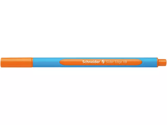 Een Balpen Schneider Slider Edge XB oranje koop je bij All Office Kuipers BV