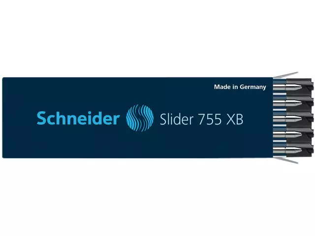 Een Balpenvulling Schneider 755 Slider Jumbo extra breed zwart koop je bij De Joma BV