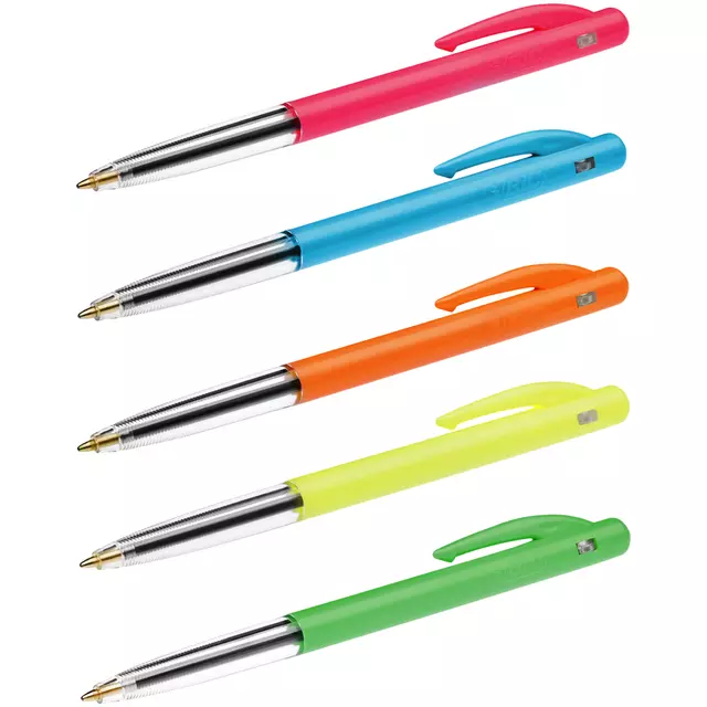 Een Balpen Bic M10 Colors Limited Edition medium assorti koop je bij Quality Office Supplies