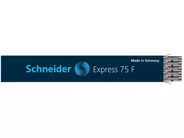 Een Balpenvulling Schneider 75 Express F zwart koop je bij All Office Kuipers BV