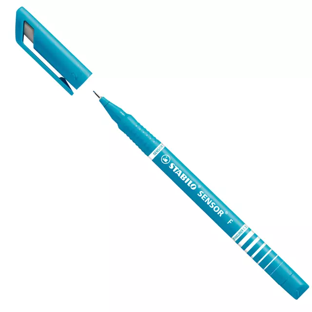 Een Fineliner STABILO Sensor 189/51 fijn turquoise koop je bij van Kerkvoorde & Hollander B.V.