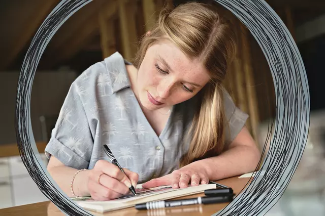 Een Fineliner STABILO Sensor 189/8 fijn assorti etui à 8 stuks koop je bij Peter Wind