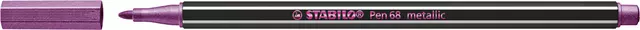 Een Viltstift STABILO Pen 68/856 medium metallic roze koop je bij De Joma BV