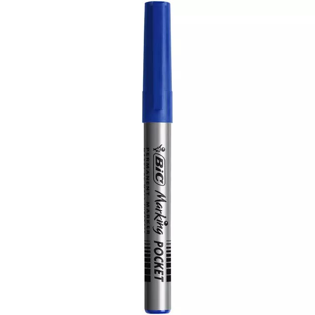 Een Viltstift Bic 1445 ecolutions rond fijn blauw koop je bij De Joma BV