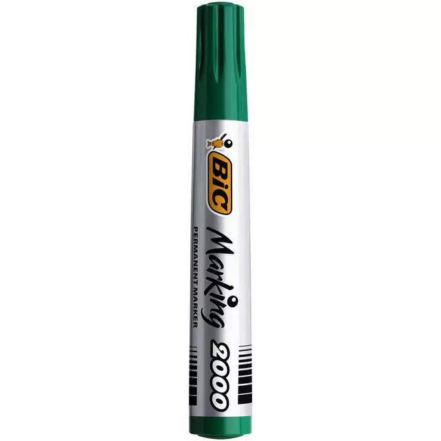 Een Viltstift Bic 2000 ecolutions rond large groen koop je bij De Joma BV