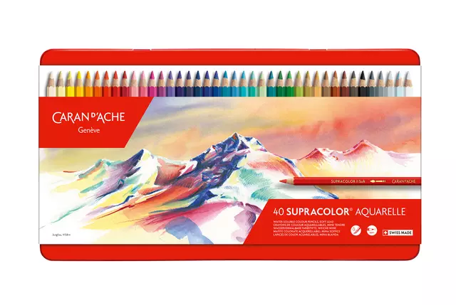 Een Kleurpotloden Caran d'Ache Supracolor 40stuks assorti koop je bij Romijn Office Supply