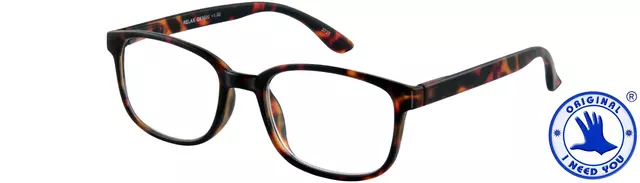 Een Leesbril I Need You +2.50dpt Relax bruin koop je bij All Office Kuipers BV