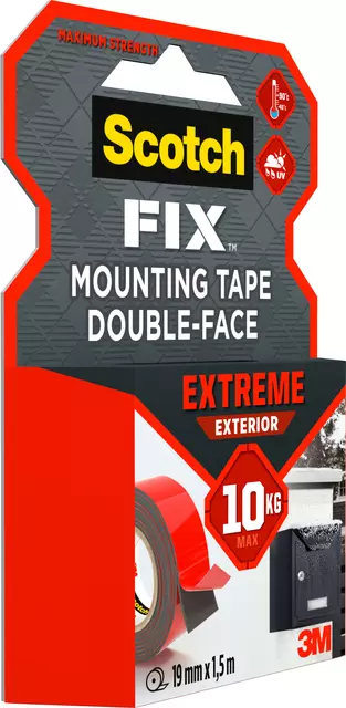 Een Tape Scotch Montage Extreme 19mmX1.5m 2Z koop je bij All Office Kuipers BV