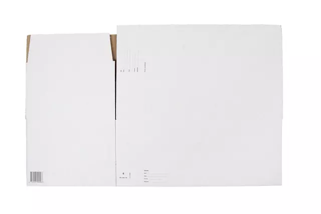 Een Postpakketbox IEZZY 6 485x260x185mm wit koop je bij De Joma BV