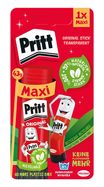 Een Lijmstift Pritt 2120689 43gr koop je bij Egner kantoorspecialisten