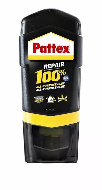 Een Lijm Pattex 100% tube 50gram op blister koop je bij Continu Kantoor