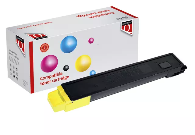 Een Toner Quantore alternatief tbv Kyocera TK-8325Y geel koop je bij Clippz! Office Supplies