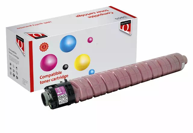 Een Toner Quantore alternatief tbv Ricoh 841819 rood koop je bij Topkantoor Repro Creatief