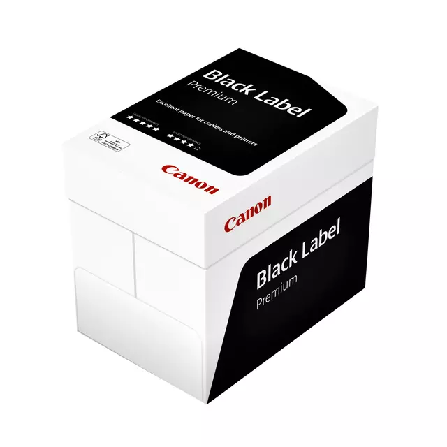 Een Kopieerpapier Canon Black Label Premium A4 80gr wit 500vel koop je bij De Joma BV