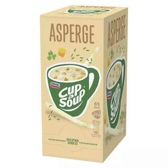 Een Cup-a-Soup Unox asperge 175ml koop je bij iPlusoffice