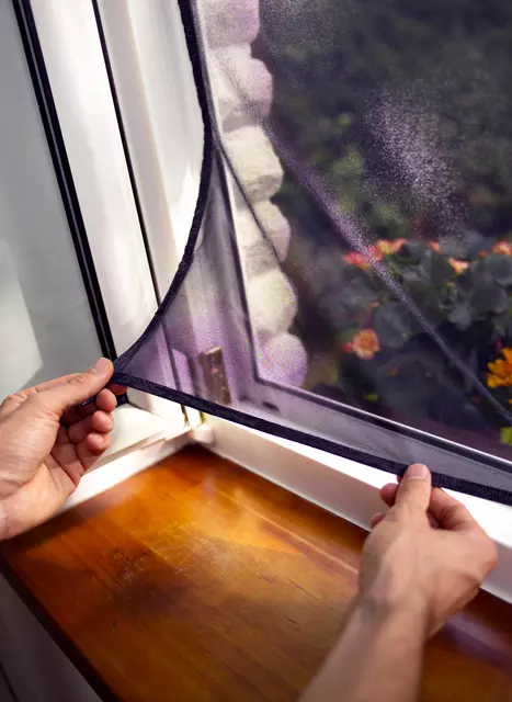 Een Insectenhor tesa SUN raam 1.3x1.5m antraciet koop je bij All Office Kuipers BV