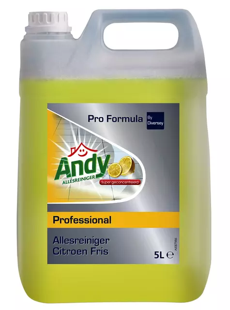 Een Nettoyant multi-usages Andy citron frais 5 litres koop je bij QuickOffice BV