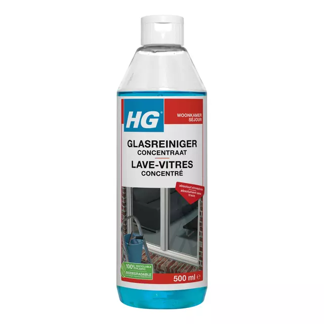 Buy your Glasreiniger HG glazenwasser flacon 500ml at QuickOffice BV