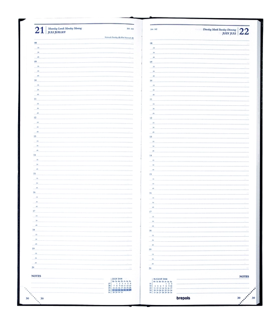 Een Agenda 2025 Brepols Saturnus Lima 1dag/1pagina zwart koop je bij Romijn Office Supply