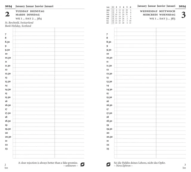 Een Agendavulling 2025 Succes Standard 1dag/1pagina koop je bij van Kerkvoorde & Hollander B.V.