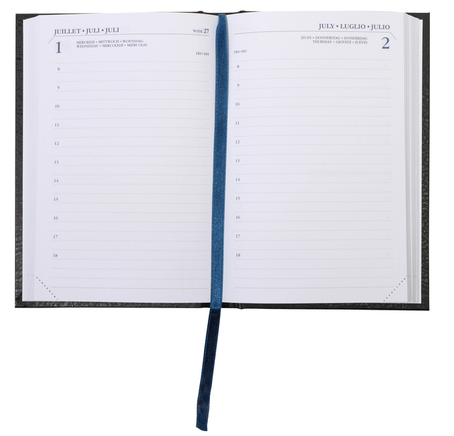 Een Agenda 2025 Ryam Memoplan 1 Mundior 1dag/1pagina zwart koop je bij Clippz! Office Supplies