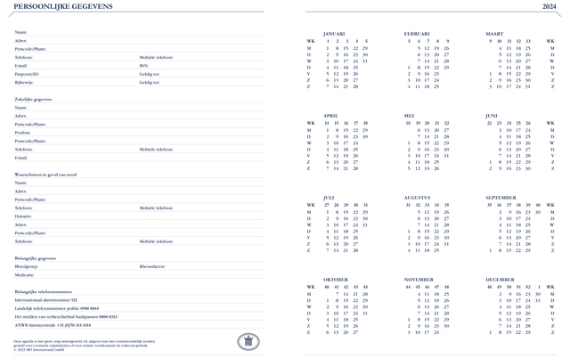 Een Agenda 2025 Ryam Weekplan Mundior 7dagen/2pagina's zwart koop je bij Kantorice office & business supplies