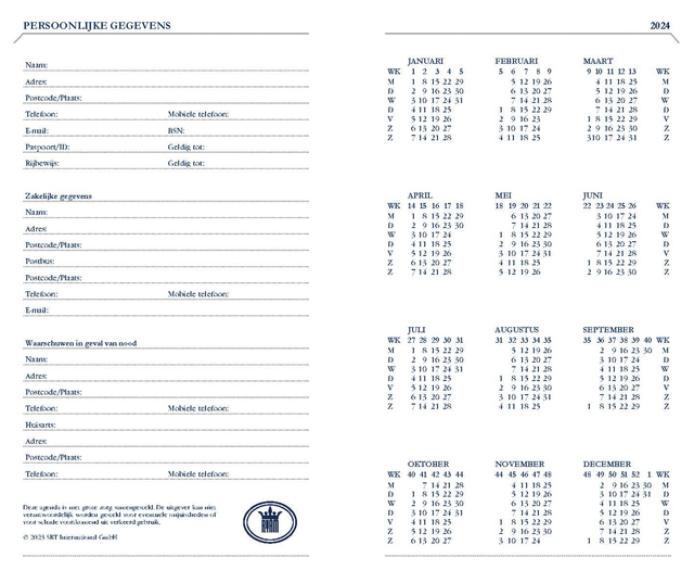 Een Agenda 2025 Ryam Memoplan 7 Mundior 7dagen/2pagina's zwart koop je bij Quality Office Supplies