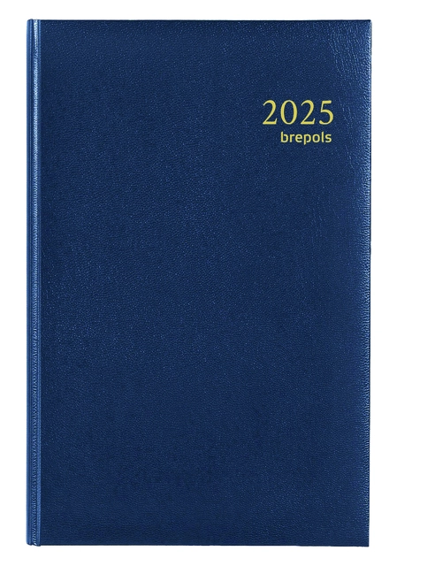 Een Agenda 2025 Brepols Saturnus Lima 7dagen/2pagina's blauw koop je bij De Rijk Kantoorshop