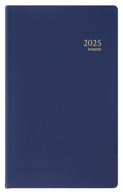 Een Agenda 2025 Brepols Breplan Seta 7dagen/1pagina assorti zwart bordeaux blauw koop je bij De Joma BV
