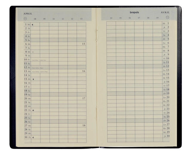 Een Agenda 2025 Brepols Plan-O-Rama Genova 1maand/2pagina's assorti koop je bij iPlusoffice