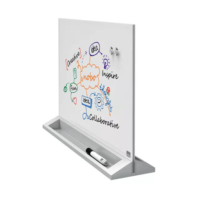 Een Desktop Glasbord Nobo Diamond koop je bij De Joma BV