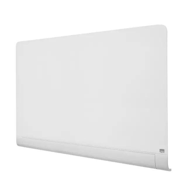 Een Glasbord Nobo Impression Pro afgeronde hoeken 1260x710mm briljant wit koop je bij De Rijk Kantoorshop