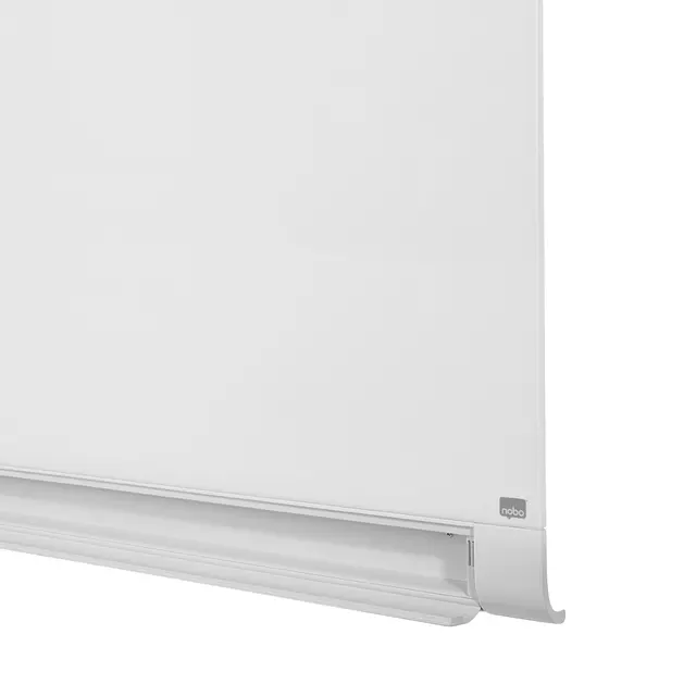 Een Glasbord Nobo Impression Pro afgeronde hoeken 1260x710mm briljant wit koop je bij Kantoorboekhandel Van Atten