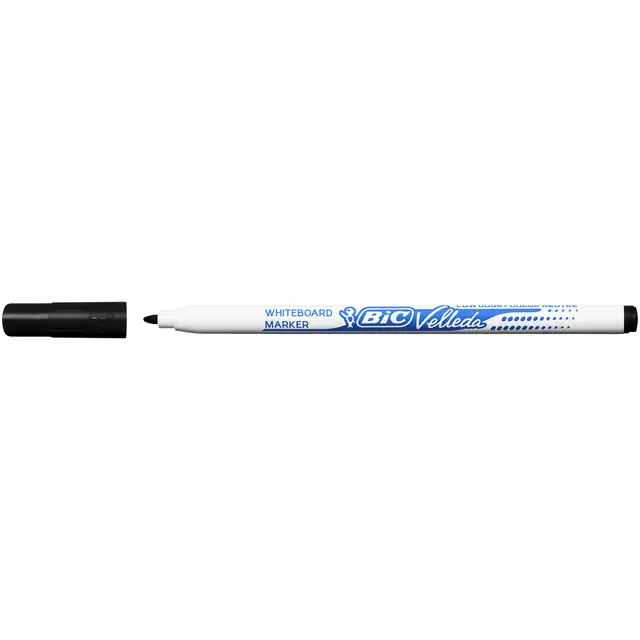Een Viltstift Bic Velleda 1721 whiteboard rond fijn zwart koop je bij De Joma BV