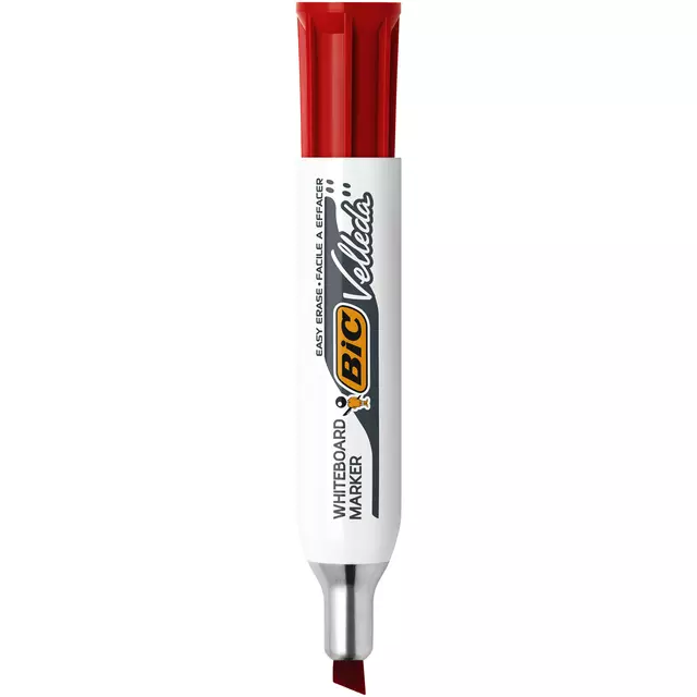 Een Viltstift Bic Velleda 1781 whiteboard schuin large rood koop je bij De Joma BV