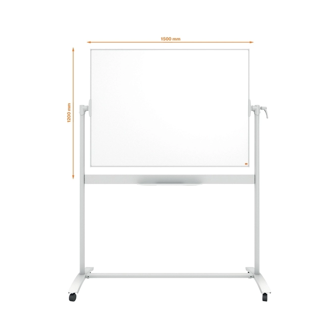 Een Whiteboard Nobo Kantelbord Classic 120x150cm gelakt staal koop je bij D. Sonneveld B.V.