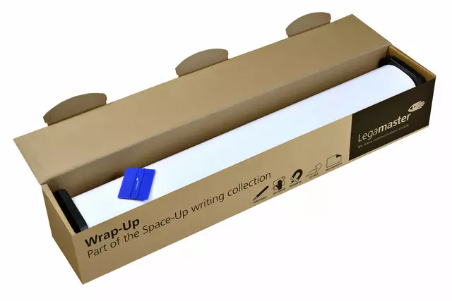Een Whiteboardfolie Legamaster Wrap-Up 101x150cm koop je bij De Joma BV