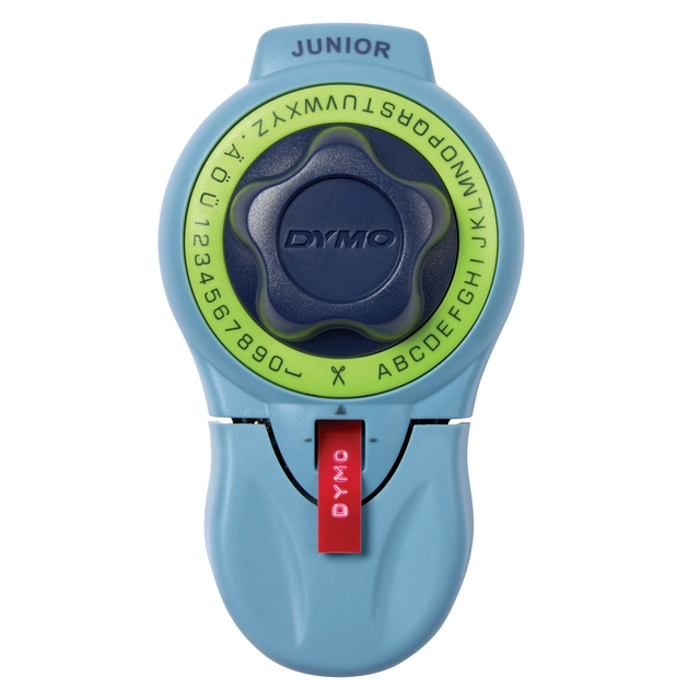 Een Lettertang Dymo Junior embossing blauw koop je bij De Joma BV