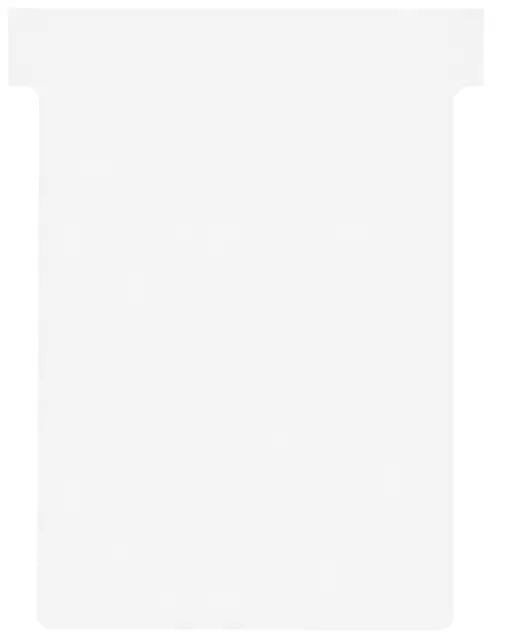 Een Planbord T-kaart Nobo nr 3 80mm wit koop je bij De Joma BV