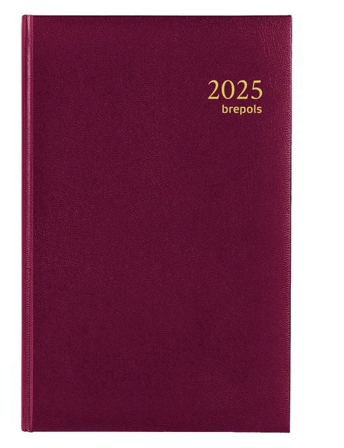 Een Agenda 2025 Brepols Saturnus Luxe 1d/1p brd koop je bij Egner kantoorspecialisten