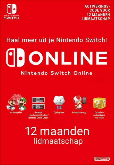 Een Cadeaukaart + hangtag Nintendo 19.99 koop je bij Deska Alles voor Kantoor