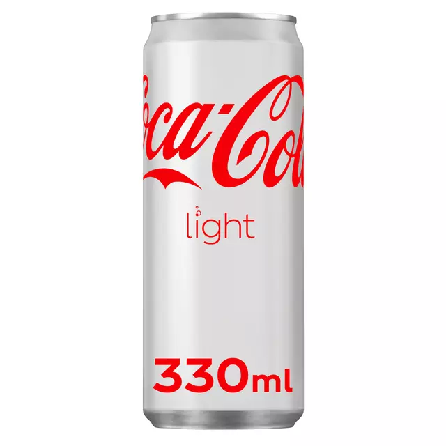 Een Frisdrank Coca Cola Light blik 330ml koop je bij De Joma BV