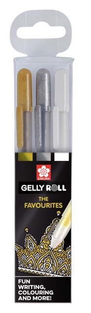 Een GELSCHRIJVER SAKURA GELLY ROLL THE FAVOURITES koop je bij De.S.B. Facilities bv