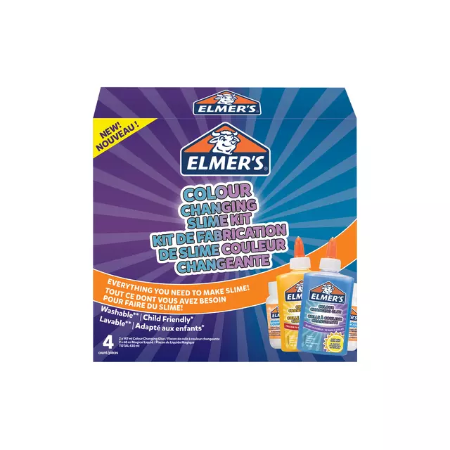 Een Kinderlijm Elmer's slijmkit kleurwisseling koop je bij Egner kantoorspecialisten