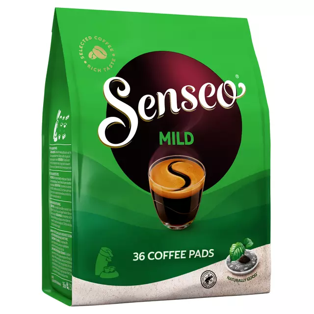 Een Koffiepads Douwe Egberts Senseo mild roast 36 stuks koop je bij Deska Alles voor Kantoor