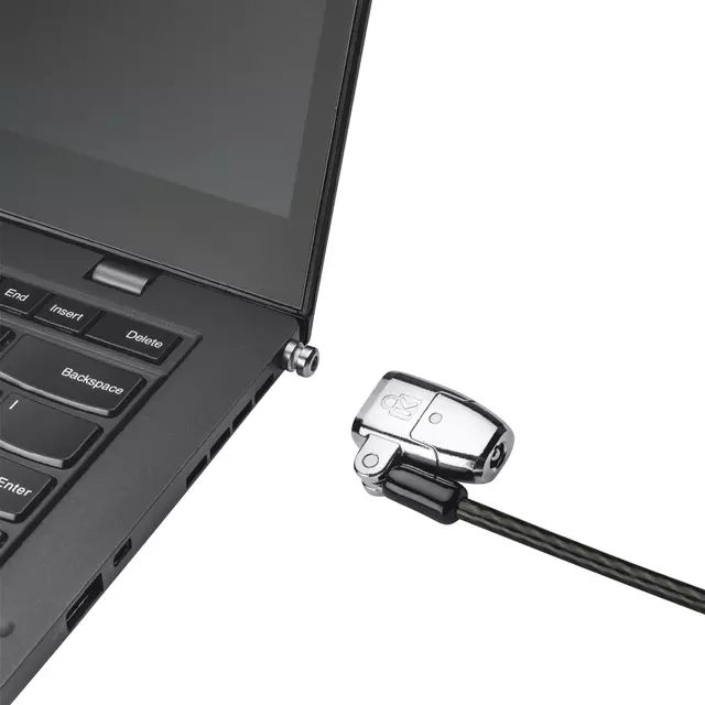 Een Laptopslot Ken uni ClickSafe 2.0 met sleutel koop je bij Egner kantoorspecialisten