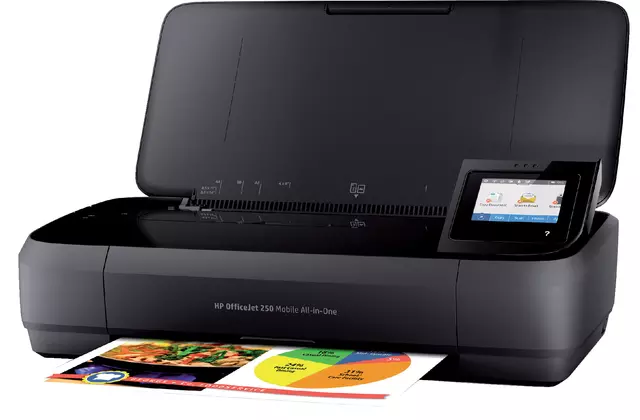 Een Multifunctional inktjet printer HP Officejet 250 koop je bij De Joma BV