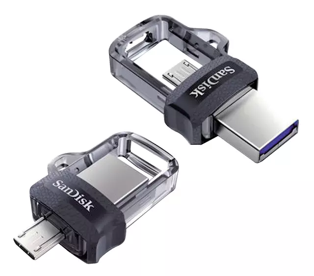 Een USB-stick 3.0 Sandisk Dual Micro Ultra 16GB koop je bij De Joma BV