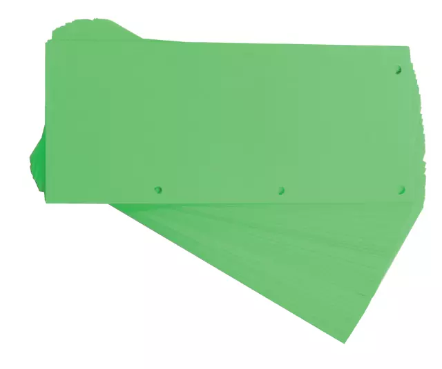 Een Scheidingsstrook Oxford Duo 240x105mm groen koop je bij Continu Kantoor